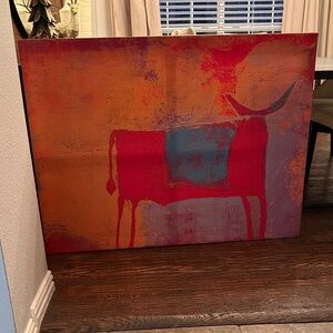 Art| Toro Rojo ( 36x48 )